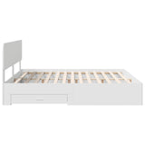 Struttura del letto Bianco 180 x 200 cm Legno truciolato
