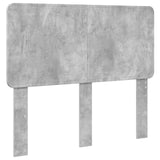 Struttura del letto con cassetto Grigio cemento 135 x 190 cm