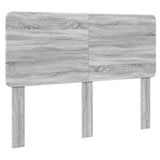 Letto con Contenitore con testiera Grigio Sonoma 160 x 200 cm