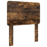 Letto con Contenitore Rovere fumé 90 x 200 cm Legno truciolato