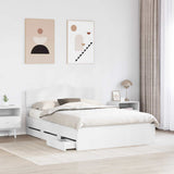 Struttura del letto Bianco 160 x 200 cm Legno Ingegnerizzato