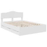 Struttura del letto Bianco 160 x 200 cm Legno Ingegnerizzato