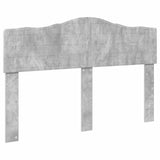 Struttura del letto con cassetto Grigio cemento 140 x 190 cm