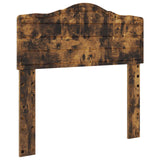 Letto con Contenitore Rovere fumé 90 x 200 cm Legno truciolato