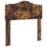 Letto con Contenitore Rovere fumé 70 x 190 cm Legno truciolato