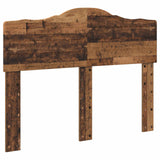 Struttura del letto con testiera Legno vecchio 120 x 190 cm