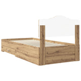 Struttura del letto Rovere artigianale 100 x 200 cm