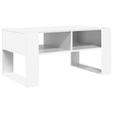 Tavolino da salotto Bianco 92 x 53 x 45 cm Legno truciolato