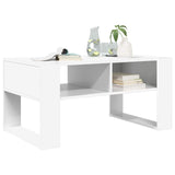 Tavolino da salotto Bianco 92 x 53 x 45 cm Legno truciolato