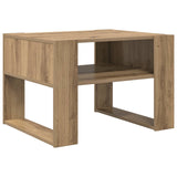 Tavolino da salotto Rovere artigianale 66 x 53 x 45 cm