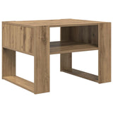 Tavolino da salotto Rovere artigianale 66 x 53 x 45 cm