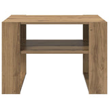 Tavolino da salotto Rovere artigianale 66 x 53 x 45 cm
