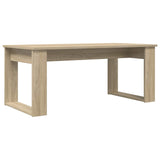 Set di Tavolini da Caffè 2 pcs Rovere Sonoma Legno truciolato