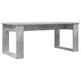 Set di Tavolini da Caffè 2 pcs Grigio cemento Legno truciolato