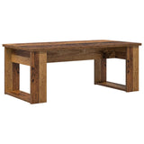Set di Tavolini da Caffè 2 pcs Legno vecchio Legno truciolato