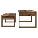 Set di Tavolini da Caffè 2 pcs Legno vecchio Legno truciolato