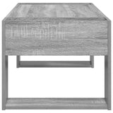 Tavolino da salotto Grigio Sonoma 110 x 50 x 41 cm