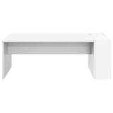 Tavolino da salotto Bianco 95 x 50 x 34 cm Legno truciolato