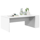 Tavolino da salotto Bianco 95 x 50 x 34 cm Legno truciolato