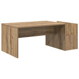 Tavolino da salotto Rovere artigianale 90 x 45 x 35 cm