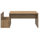 Tavolino da salotto Rovere artigianale 90 x 45 x 35 cm