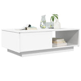 Tavolino da salotto Bianco 95 x 55 x 31 cm Legno truciolato
