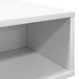 Tavolino da salotto Bianco 105 x 50 x 32,5 cm Legno truciolato