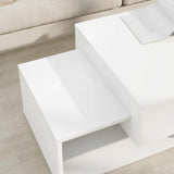 Tavolino da salotto Bianco 105 x 50 x 32,5 cm Legno truciolato
