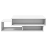 Tavolino da salotto Bianco 105 x 50 x 32,5 cm Legno truciolato