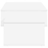 Tavolino da salotto Bianco 105 x 50 x 32,5 cm Legno truciolato