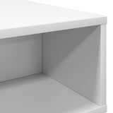 Tavolino da salotto Bianco 48 x 46 x 35 cm Legno truciolato