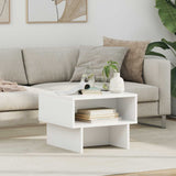 Tavolino da salotto Bianco 48 x 46 x 35 cm Legno truciolato