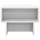 Tavolino da salotto Bianco 48 x 46 x 35 cm Legno truciolato