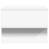 Tavolino da salotto Bianco 48 x 46 x 35 cm Legno truciolato