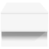 Tavolino da salotto Bianco 100 x 46 x 35 cm Legno truciolato