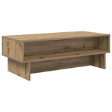 Tavolino da salotto Rovere artigianale 100 x 46 x 35 cm