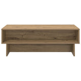 Tavolino da salotto Rovere artigianale 100 x 46 x 35 cm