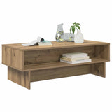Tavolino da salotto Rovere artigianale 100 x 46 x 35 cm