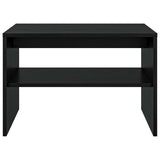 Tavolino da salotto Rovere Nero 60 x 50 x 40 cm