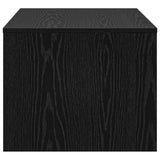 Tavolino da salotto Rovere Nero 80 x 50 x 40 cm