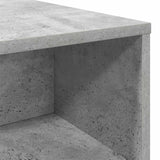 Tavolino da salotto Grigio cemento 100 x 50 x 40 cm
