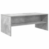 Tavolino da salotto Grigio cemento 100 x 50 x 40 cm
