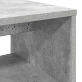 Mobile TV Grigio cemento 80 x 35 x 40 cm Legno truciolato