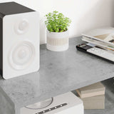 Mobile TV Grigio cemento 80 x 35 x 40 cm Legno truciolato