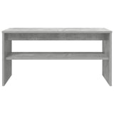 Mobile TV Grigio cemento 80 x 35 x 40 cm Legno truciolato