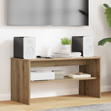 Mobile TV 80 x 35 x 40 cm Rovere artigianale Legno truciolato