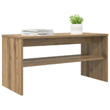 Mobile TV 80 x 35 x 40 cm Rovere artigianale Legno truciolato