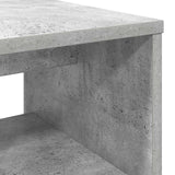 Mobile TV Grigio cemento 100 x 35 x 40 cm Legno truciolato