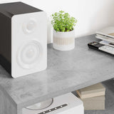 Mobile TV Grigio cemento 100 x 35 x 40 cm Legno truciolato
