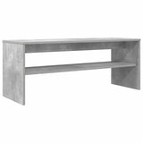 Mobile TV Grigio cemento 100 x 35 x 40 cm Legno truciolato